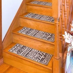 World Rug Gallery Bohemian Design Geometric Non-Slip Stair Treads 19 World Rug Gallery Bohemian Design Geometric Non-Slip Stair Treads -Home Shop GUEST 50938cf7 9f95 48f8 a184 e765a786a063
