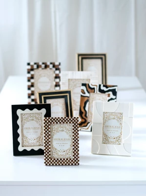 Shiraleah Roma Multi Check 5" X 7" Picture Frame 5 Shiraleah Roma Multi Check 5" X 7" Picture Frame - Image 3