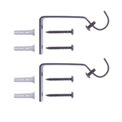 Kenney Finley 5/8" Standard Decorative Window Curtain Rod