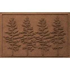 2'x3' Aqua Shield Fir Tree Indoor/Outdoor Doormat - Bungalow Flooring -Home Shop GUEST 53218768 8552 414f 8dbf 42633b807938