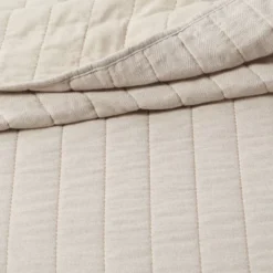 Herringbone Flannel Quilt Beige - Threshold -Home Shop GUEST 5392aa6e 5c99 48d2 91e2 f4d57f6bffc1