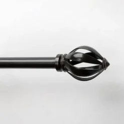 Decorative Drapery Single Rod Set With Acron Cage Finials Oil Rubbed Bronze - Lumi Home Furnishings 11 Decorative Drapery Single Rod Set With Acron Cage Finials Oil Rubbed Bronze - Lumi Home Furnishings -Home Shop GUEST 5557fa1b 4f66 43c4 a49f ea6a7b9d2c8f