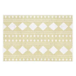 Sussexhome Diamond Collection Cotton Heavy Duty Low Pile Area Rug , 2' X 3' -Home Shop GUEST 559eb924 889c 4ec1 b991 12807ebb35d3