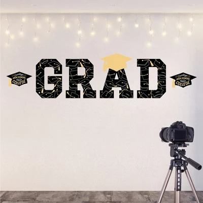 Big Dot Of Happiness Hello College - Graduation Party Decor - Vinyl Wall Decals - Grad 3 Big Dot Of Happiness Hello College - Graduation Party Decor - Vinyl Wall Decals - Grad