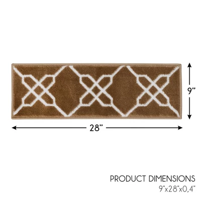 Sussexhome Zigzag Collection Non-Slip Carpet Stair Treads, 9" X 28" 8 Sussexhome Zigzag Collection Non-Slip Carpet Stair Treads, 9" X 28" - Image 6
