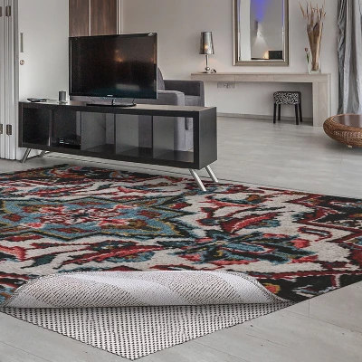 Nevlers Dual Surface Rug Pad 9'x12' - White 4 Nevlers Dual Surface Rug Pad 9'x12' - White - Image 2