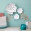 Juvale 5 Piece White 3D Paper Flowers For Wall Decor, Arts And Crafts -Home Shop GUEST 57734ea7 5c95 48b0 a5c4 ebb81e469891