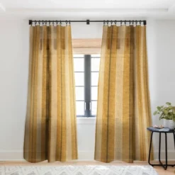 Little Arrow Design Co Ivy Stripes Mustard Single Panel Sheer Window Curtain - Deny Designs 13 Little Arrow Design Co Ivy Stripes Mustard Single Panel Sheer Window Curtain - Deny Designs -Home Shop GUEST 58a3dbab afc1 4471 93c9 47b13bcbe306