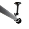 RoomDividersNow 36in - 56in - Ceiling Mount Hanging Heavy Duty Curtain Rod, Black (With Brackets) -Home Shop GUEST 58f312fb 74b0 4b9e 91df 7aececda4657