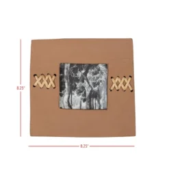 4X4 Inch Orange Terracotta Picture Frame With Cane & Glass By Foreside Home & Garden 11 4X4 Inch Orange Terracotta Picture Frame With Cane & Glass By Foreside Home & Garden -Home Shop GUEST 5932eac1 4215 497b 88e9 c5701c5fb4b6