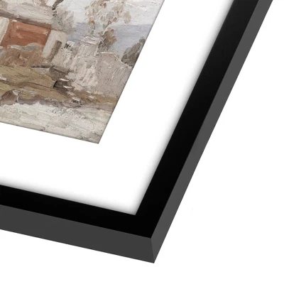 Americanflat 3 Piece Vintage Gallery Wall Art Set - Apple Tree Watercolor, Southern Austria, Afghan Rug By Maple + Oak 5 Americanflat 3 Piece Vintage Gallery Wall Art Set - Apple Tree Watercolor, Southern Austria, Afghan Rug By Maple + Oak - Image 3