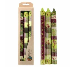 Global Crafts Unscented Hand-Painted Dinner Candles, Boxed Set Of 3 34 Global Crafts Unscented Hand-Painted Dinner Candles, Boxed Set Of 3 -Home Shop GUEST 5b2ca912 2025 419b a8ce c7f72303327d