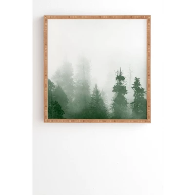Nature Magick Forest Adventure Bamboo Framed Wall Art Green - Deny Designs 6 Nature Magick Forest Adventure Bamboo Framed Wall Art Green - Deny Designs - Image 4