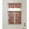 Kate Aurora Christmas Noel Complete Semi Sheer Kitchen Curtain Tier & Valance Set -Home Shop GUEST 5da5f562 1cbb 4feb adbf 3ddfa021c627