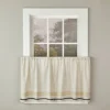 Subtle Stripe Room Darkening Rod Pocket Window Tier Pair Linen By SKL Home 2 Subtle Stripe Room Darkening Rod Pocket Window Tier Pair Linen By SKL Home -Home Shop GUEST 5e576bfe 0a40 4dfd b086 053331487344