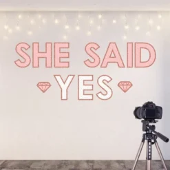 Big Dot Of Happiness Bride Squad - Peel And Stick Rose Gold Bridal Shower Or Bachelorette Party Large Banner Wall Decals - She Said Yes 13 Big Dot Of Happiness Bride Squad - Peel And Stick Rose Gold Bridal Shower Or Bachelorette Party Large Banner Wall Decals - She Said Yes -Home Shop GUEST 5fb66fea 290a 4562 9c24 f257e6d2d15b