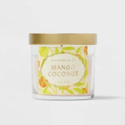Glass Jar Mango Coconut Candle - Opalhouse™ -Home Shop GUEST 5fde4c7c e49f 4dd8 9155 a3e0346ab1da