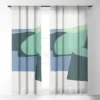 Mile High Studio Color And Shape Cliffs Of Moher 50" X 84" Single Panel Sheer Window Curtain - Society6 -Home Shop GUEST 6019487e d3f1 4fda b88c 3b891537eee6