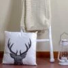 Northlight 17.5 White And Brown Faux Fur Reindeer Throw Pillow Cover -Home Shop GUEST 61291599 0326 41a8 b4d1 43cff320a434