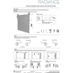 Radiance Newport 23x64-in Cordless Driftwood Roman Shade 20 Radiance Newport 23x64-in Cordless Driftwood Roman Shade -Home Shop GUEST 62684791 4a0e 432e a18b 1808c226c989