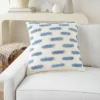 18"x18" Life Styles Lines Tufted Square Throw Pillow - Mina Victory -Home Shop GUEST 62bc5fe6 2e7d 4160 b11a 7c730c1b49e5