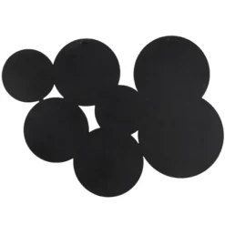 Wood Plate Carved Pinwheel Wall Decor - The Novogratz