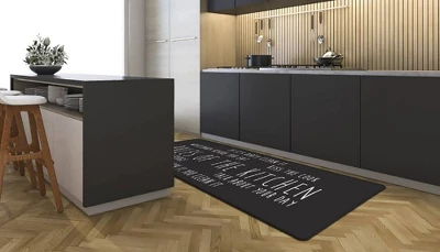 J&V TEXTILES 20" X 55" Oversized Cushioned Anti-Fatigue Kitchen Runner Mat (Rules Of The Kitchen) 5 J&V TEXTILES 20" X 55" Oversized Cushioned Anti-Fatigue Kitchen Runner Mat (Rules Of The Kitchen) - Image 3