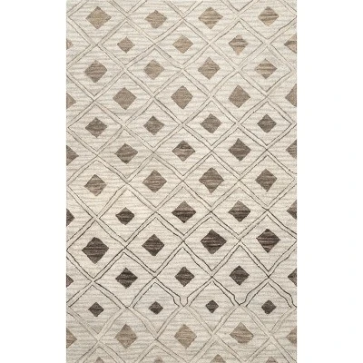 Arvin Olano X RugsUSA - Coco Trellis Wool Area Rug 11 Arvin Olano X RugsUSA - Coco Trellis Wool Area Rug - Image 9