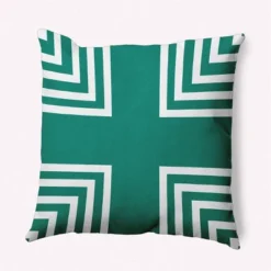 16"x16" Corner Striped Square Throw Pillow - E By Design 12 16"x16" Corner Striped Square Throw Pillow - E By Design -Home Shop GUEST 6eab91a0 71b1 40ee b52c 79996f78fdb3
