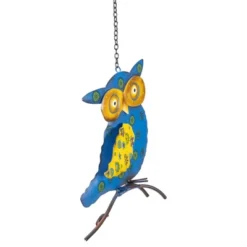 Northlight 7.75" Blue And Yellow Metal Owl Outdoor Wall Hanging 8 Northlight 7.75" Blue And Yellow Metal Owl Outdoor Wall Hanging -Home Shop GUEST 6fa27eaa 1406 4e3d 9bdf 8d822e76b90a