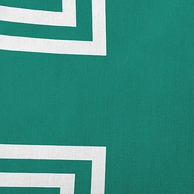 16"x16" Corner Striped Square Throw Pillow - E By Design 3 16"x16" Corner Striped Square Throw Pillow - E By Design