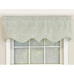 Duval Regal Valance 3in Rod Pocket 50in X 17in For Kitchen Living Room By RLF Home -Home Shop GUEST 70a2ad83 d055 438f 8e8d 15fd6f942bf1