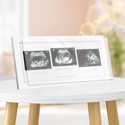KeaBabies Trio Baby Sonogram Picture Frame, Baby Ultrasound Picture Frames For Baby Nursery, Mom To Be Gifts 4 KeaBabies Trio Baby Sonogram Picture Frame, Baby Ultrasound Picture Frames For Baby Nursery, Mom To Be Gifts - Image 2