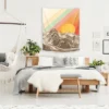 Americanflat Mountainscape 1 By Florent Bodart Wall Tapestry -Home Shop GUEST 72e5dd50 4951 437a ba41 50340f165d97