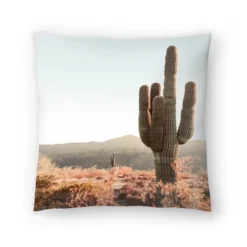 Arizona Cactus Print By Tanya Shumkina Throw Pillow - Americanflat -Home Shop GUEST 7502bd07 df65 4db7 b160 91bfd8cf42b4
