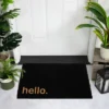 Northlight Black Coir "Hello" Outdoor Doormat 18" X 30" 1 Northlight Black Coir "Hello" Outdoor Doormat 18" X 30" -Home Shop GUEST 76220e08 1de4 4ebe b848 e6c610f9ebef