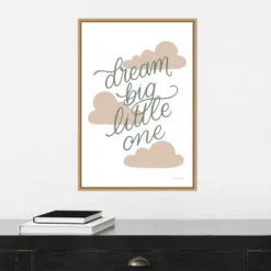 16" X 23" Boho Nursery IV By Becky Thorns Framed Canvas Wall Art Light Brown - Amanti Art -Home Shop GUEST 77890dc0 0bf5 43be bd85 27ec750c5557