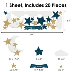 Big Dot Of Happiness Twinkle Twinkle Little Star - Peel And Stick Nursery And Kids Room Vinyl Wall Art Stickers - Wall Decals - Set Of 20 14 Big Dot Of Happiness Twinkle Twinkle Little Star - Peel And Stick Nursery And Kids Room Vinyl Wall Art Stickers - Wall Decals - Set Of 20 -Home Shop GUEST 77b527bc ffb7 4b13 9cc4 c8389ad11c06