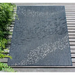 Liora Manne Carmel Indoor/Outdoor Rug Navy -Home Shop GUEST 78d8fa25 b73f 4632 9150 547434d8d60b