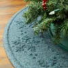 3' Aqua Shield Snowflake Tree Skirt Round Mat Bluestone - Bungalow Flooring -Home Shop GUEST 791b261a 9cce 4403 8f30 f4f9c4972d1d