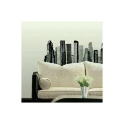 Cityscape Peel And Stick Giant Wall Decal Black - RoomMates 8 Cityscape Peel And Stick Giant Wall Decal Black - RoomMates -Home Shop GUEST 7961fdd7 95f6 42ff 98a4 738d57c4e808