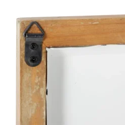 Metal Kitchen Wall Decor With Brown Frame White - Olivia & May -Home Shop GUEST 79ec41ba 3e05 4b78 9a19 683184bc074b