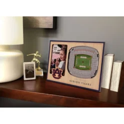 4" X 6" NCAA Auburn Tigers 3D StadiumViews Picture Frame