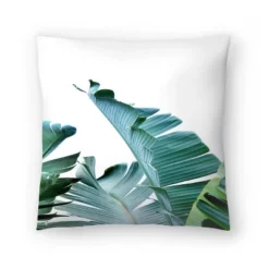 Green Palm Leaf By Tanya Shumkina Throw Pillow - Americanflat -Home Shop GUEST 7a66e014 320a 4334 acb1 10822760a7df