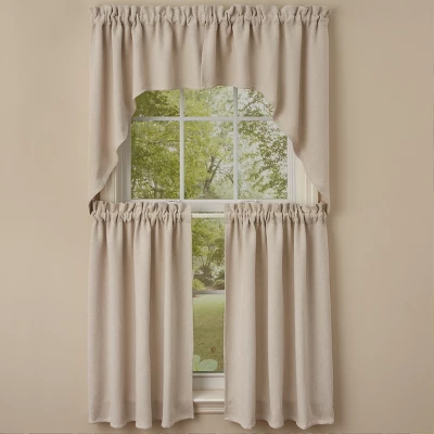 Gray Checker Board Swag 72'' X 36" 3 Gray Checker Board Swag 72'' X 36"