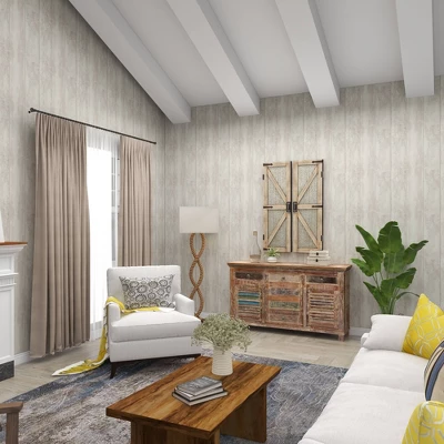 Metal Barn Door Wall Decor Set Of 2 Silver - Olivia & May 14 Metal Barn Door Wall Decor Set Of 2 Silver - Olivia & May - Image 12