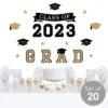 Big Dot Of Happiness Gold Class Of 2023 Graduation Party Wall Decals Set Of 20 -Home Shop GUEST 7ae7fd65 d66d 4deb 9cca dacbfc135372