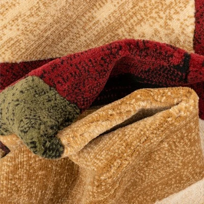 Well Woven Casual Modern Styling Shapes Circles Area Rug 4 Well Woven Casual Modern Styling Shapes Circles Area Rug - Image 2