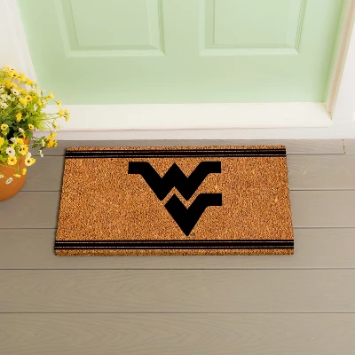 Evergreen West Virginia University Logo Turf Mat, Brown- 28 X 16 Inches Indoor Outdoor Doormat 6 Evergreen West Virginia University Logo Turf Mat, Brown- 28 X 16 Inches Indoor Outdoor Doormat - Image 4
