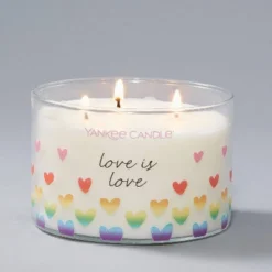 18oz Pride 3-Wick Candle Hearts - Yankee Candle -Home Shop GUEST 7f993545 6fa9 40b7 bc12 490f67a5ae30